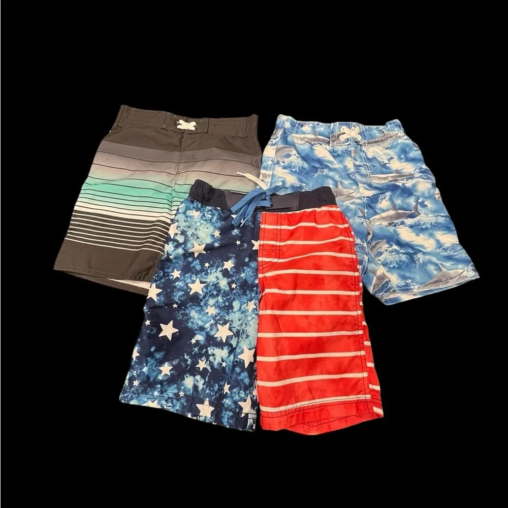 Boys Swimwear Bundle  Size 6/7 Old Navy,Cat&Jack Reel‎ Legends